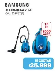Samsung - ASPIRADORA VC20 Cód. 203897 (7)