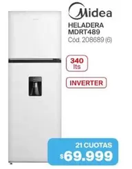 Midea - HELADERA MDRT489 Cód. 208689 (6)