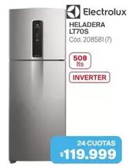 Electrolux - HELADERA LT70S Cód. 208581 (7)