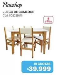 JUEGO DE COMEDOR Cód. 603239 (11)