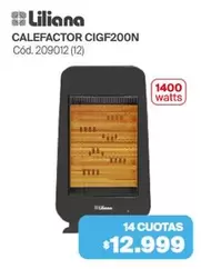 Liliana - CALEFACTOR CIGF200N Cód. 209012 (12)