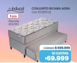 Inducol - CONJUNTO BICAMA AGRA Cód. 602863 (3)