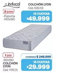 Inducol - Colchón LYON Cód. 528 (10)