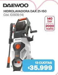Daewoo - HIDROLAVADORA DAX 21-150 Cód. 103939 (14)