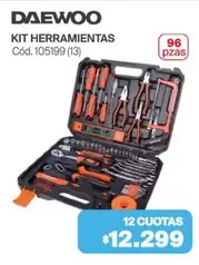 Daewoo - KIT HERRAMIENTAS Cód. 105199 (13)