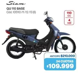 Siam - QU 110 BASE Cód.105110 /11/12/13 (6)