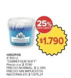 Carrefour - HISOPOS