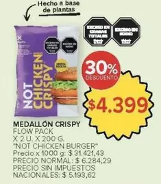 Not - MEDALLÓN CRISPY
