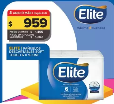 Elite - Panuelos Descartables Soft Touch