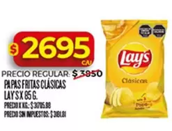 Lay's - PAPAS FRITAS CLASICAS