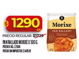 Morixe - PAN RALLADO