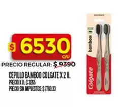 Colgate - CEPILLO BAMBOO