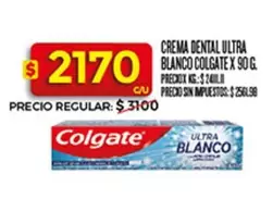 Colgate - CREMA DENTAL ULTRA BLANCO