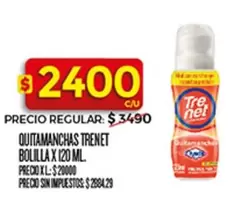 Trenet - QUITAMANCHAS