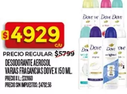 Dove - DESODORANTE AEROSOL