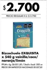 Exquisita - Bizcochuelo