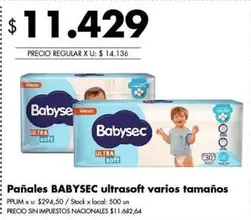 Babysec - Pañales