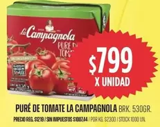La Campagnola - PURÉ DE TOMATE