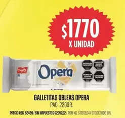 Opera - GALLETITAS OBLEAS