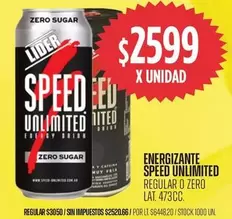 Lider - SPEED UNLIMITED