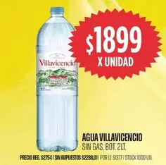 Villavicencio - AGUA