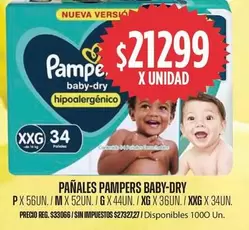 Pampers - Pañales Baby-Dry