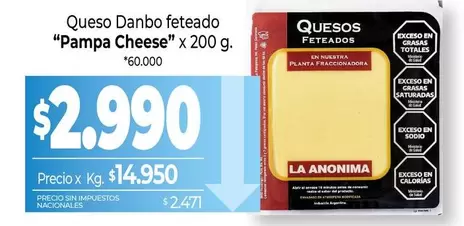 Pampa - Queso Danbo fetedado