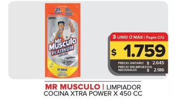 X$ - LIMPIADOR COCINA XTRA POWER