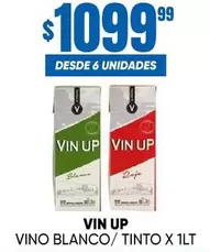 Vin Up - VINO BLANCO/ TINTO