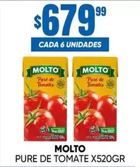 Molto - PURE DE TOMATE