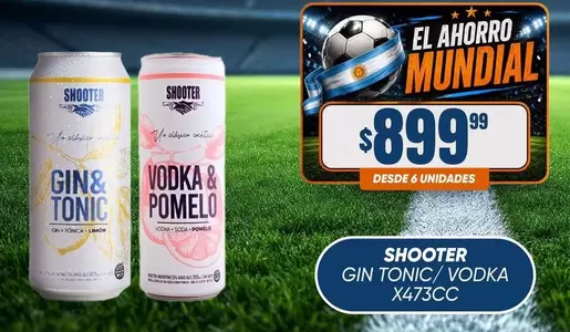 Mundial - GIN TONIC/ VODKA X473CC