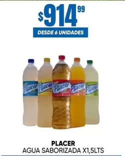 AGUA SABORIZADA