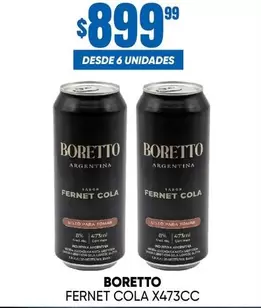 FERNET COLA X473CC