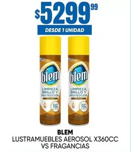Blem - Lustramuebles Aerosol X360cc VS Fragancias