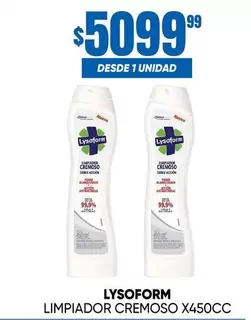 Lysoform - LIMPIADOR CREMOSO