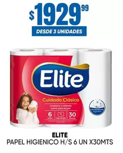 Elite - PAPEL HIGIENICO