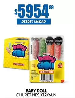 Lheritier - BABY DOLL CHUPETINES X12X4UN