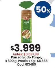 fargo - Pan salvado