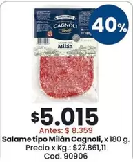 Cagnoli - Salame tipo Milán