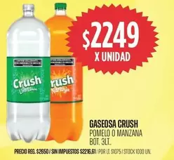 Crush - Gaseosa