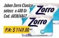 Zorro - Jabon Clasico Cod. 6838/6847