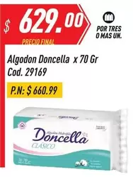 Doncella - Algodon x 70 Gr Cod. 29169