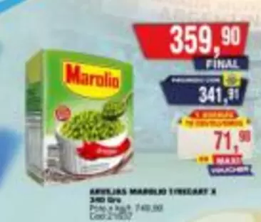 Marolio - ARVEJAS MAROLIO TINCAPACK X