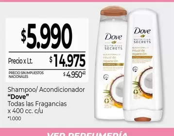 Dove - Shampoo/ Acondicionador