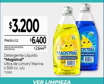 Magistral - Detergente Líquido