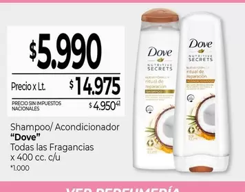 Dove - Shampoo/Acondicionador