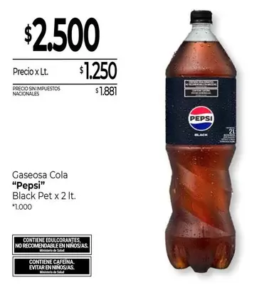 Pepsi - Gaseosa Cola