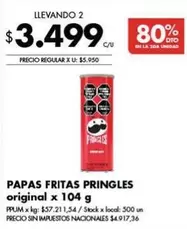 Pringles - PAPAS FRITAS
