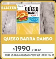 Casancrem - QUESO BARRA DANBO