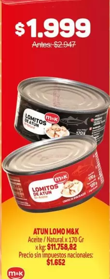 M&K - ATUN LOMO